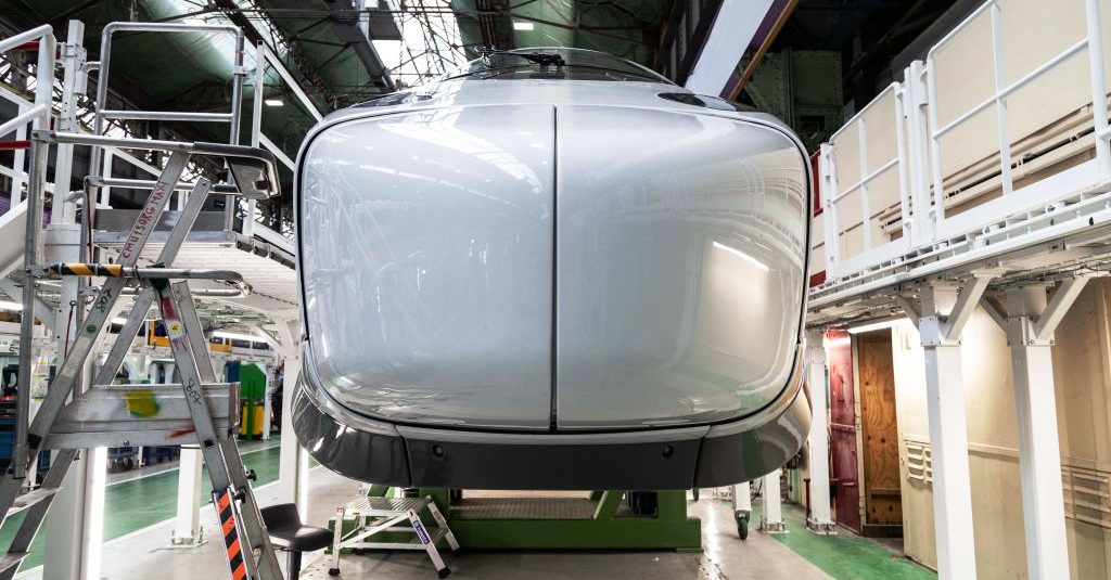 TGV M, nez motrice. Berlfort.