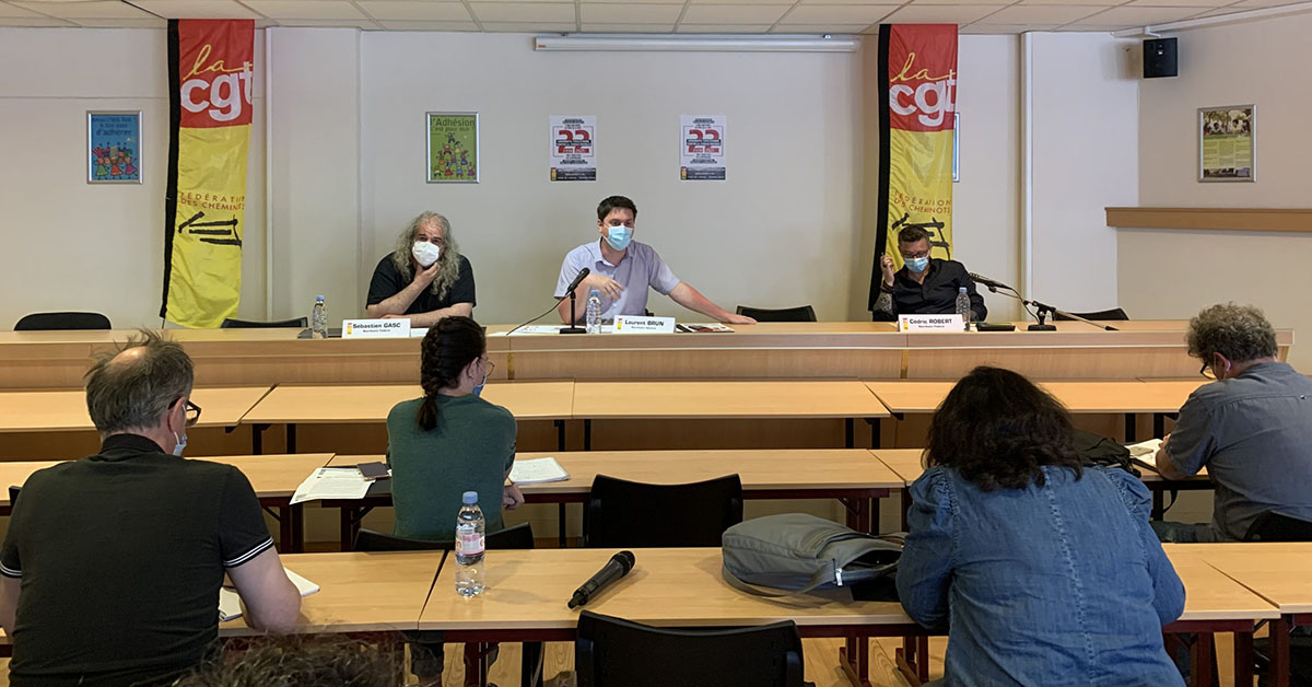 La CGT-Cheminots sur le « sentier de la guerre »