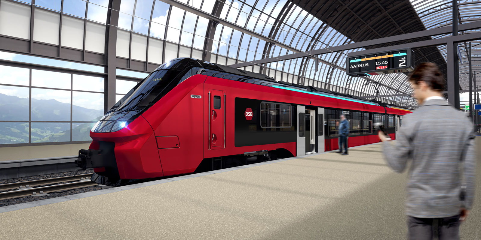Nouveau train Alstom pour les DSB