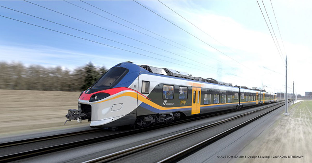 Coradia stream trenitalia Alstom