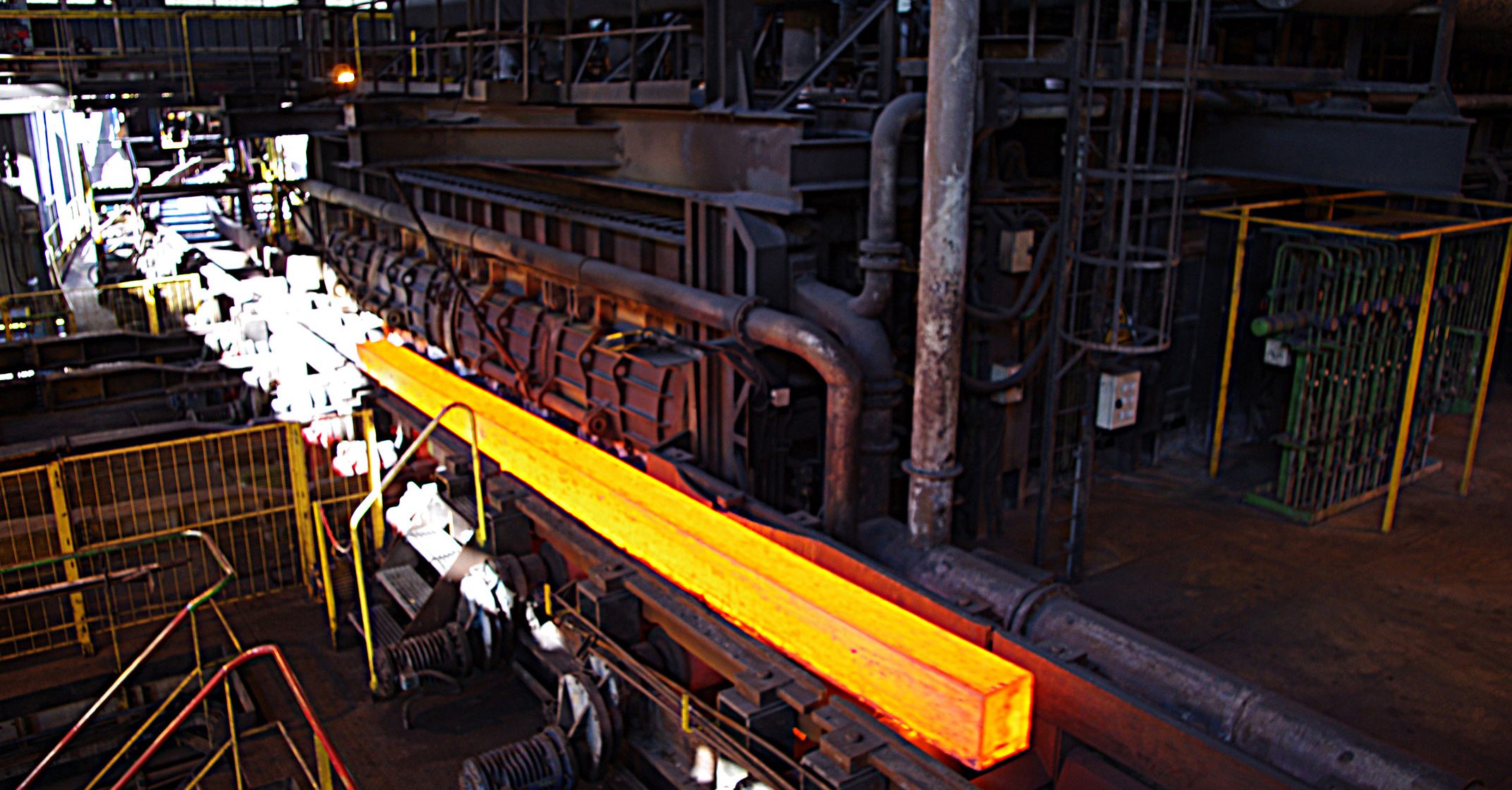 Laminage de rail à Hayange