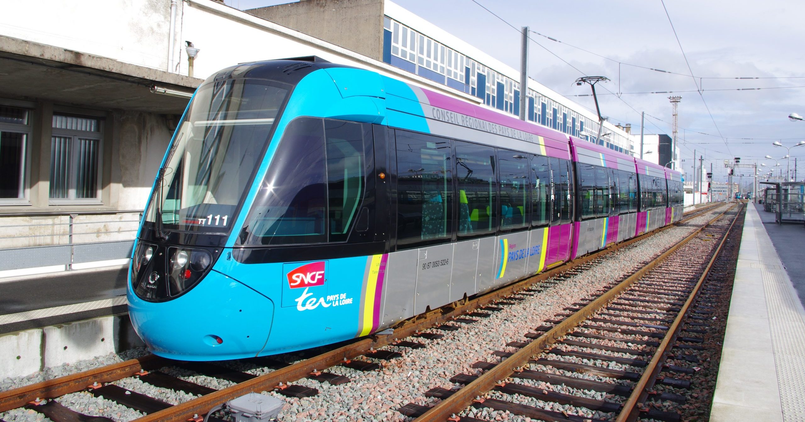 4 fevrier 2014
Nantes - Pays de la Loire - France
Tram-train Nantes - Chateaubriant