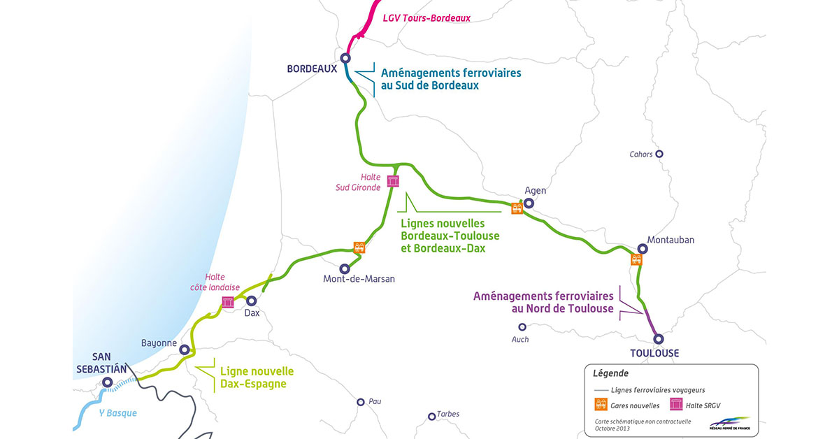 Le financement de la LGV Sud-Ouest en bonne voie