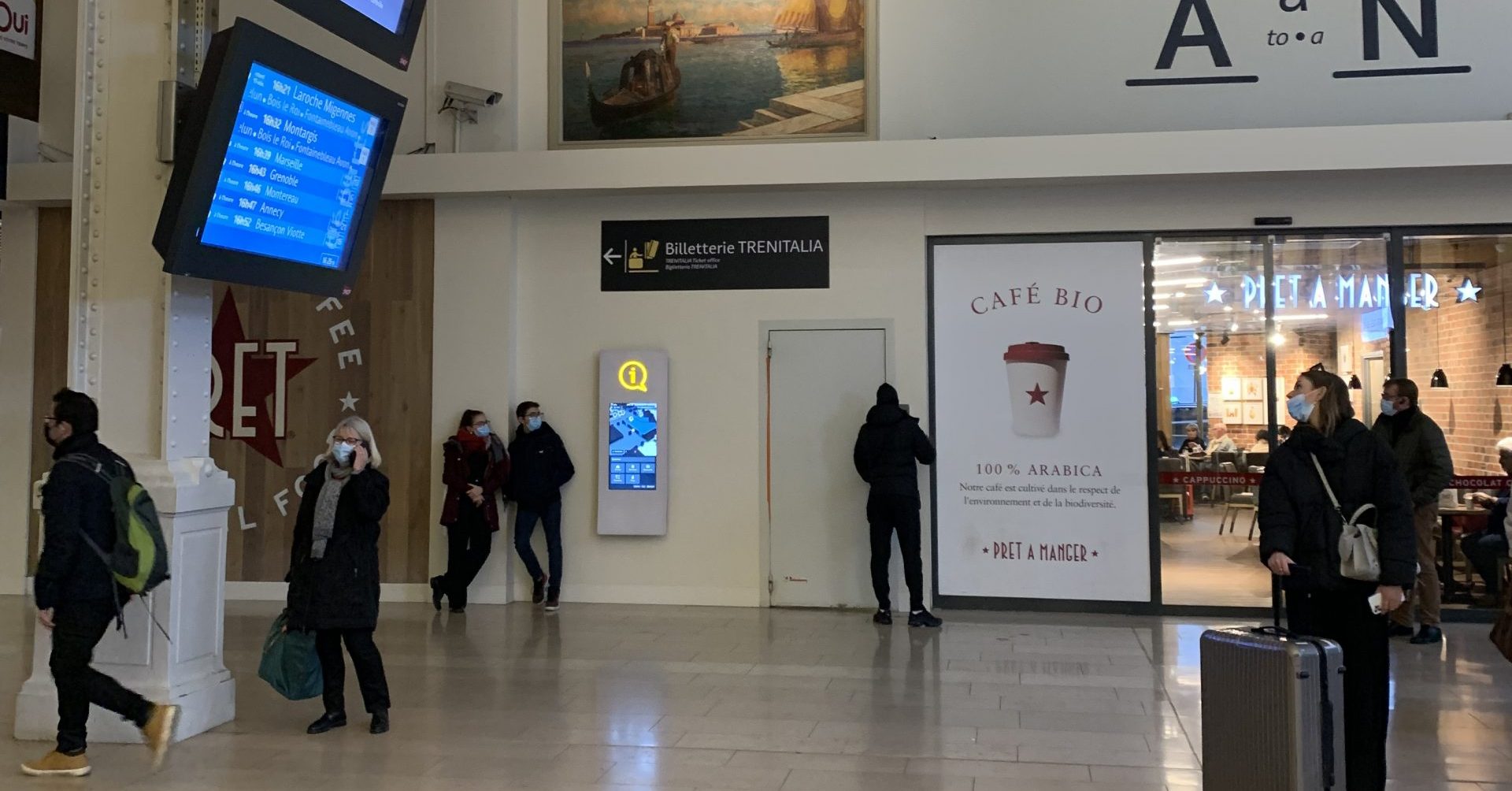 Un TGV sur deux prévu vendredi sur l’axe sud-est