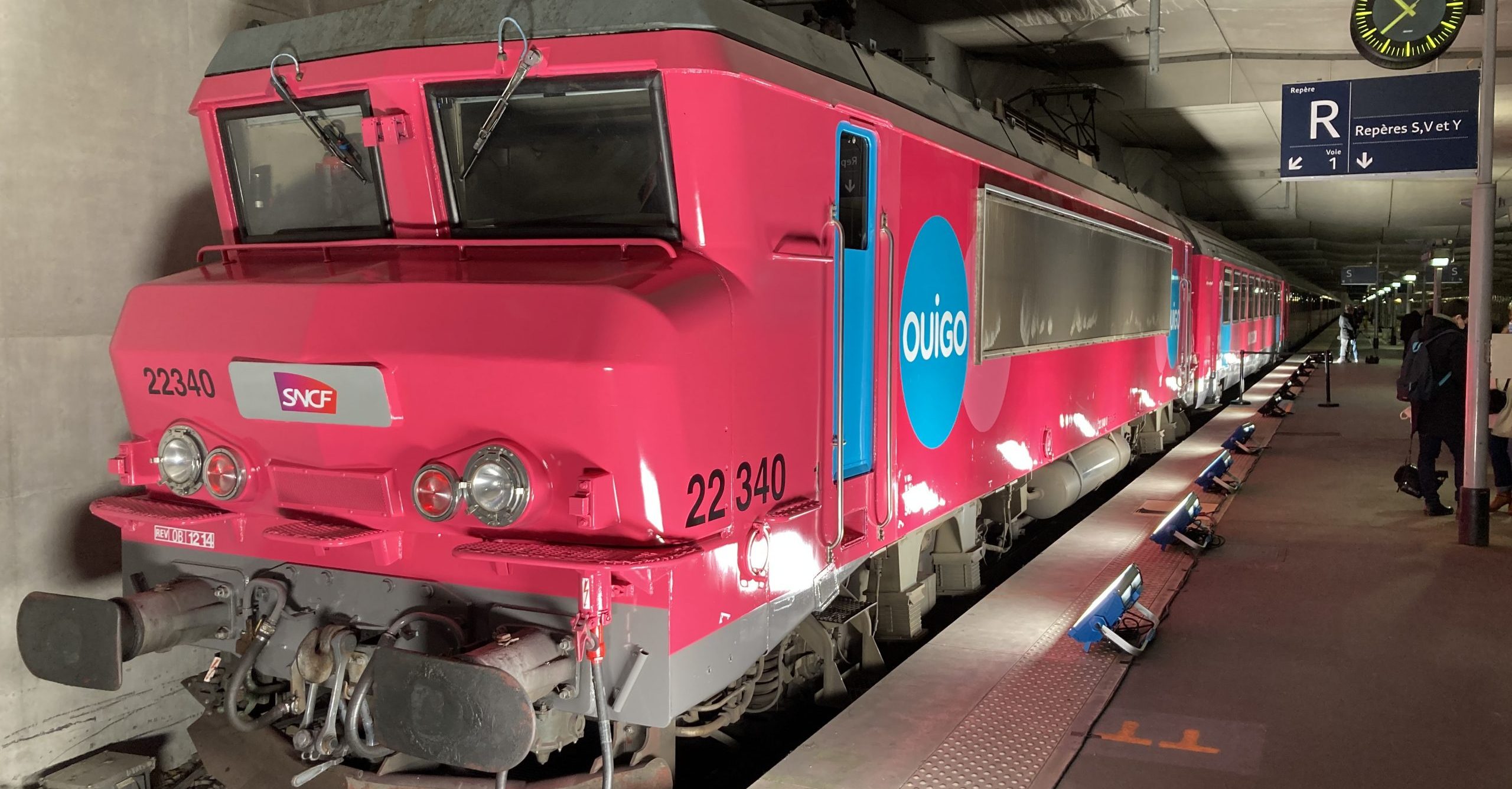 Premier Ouigo train classique