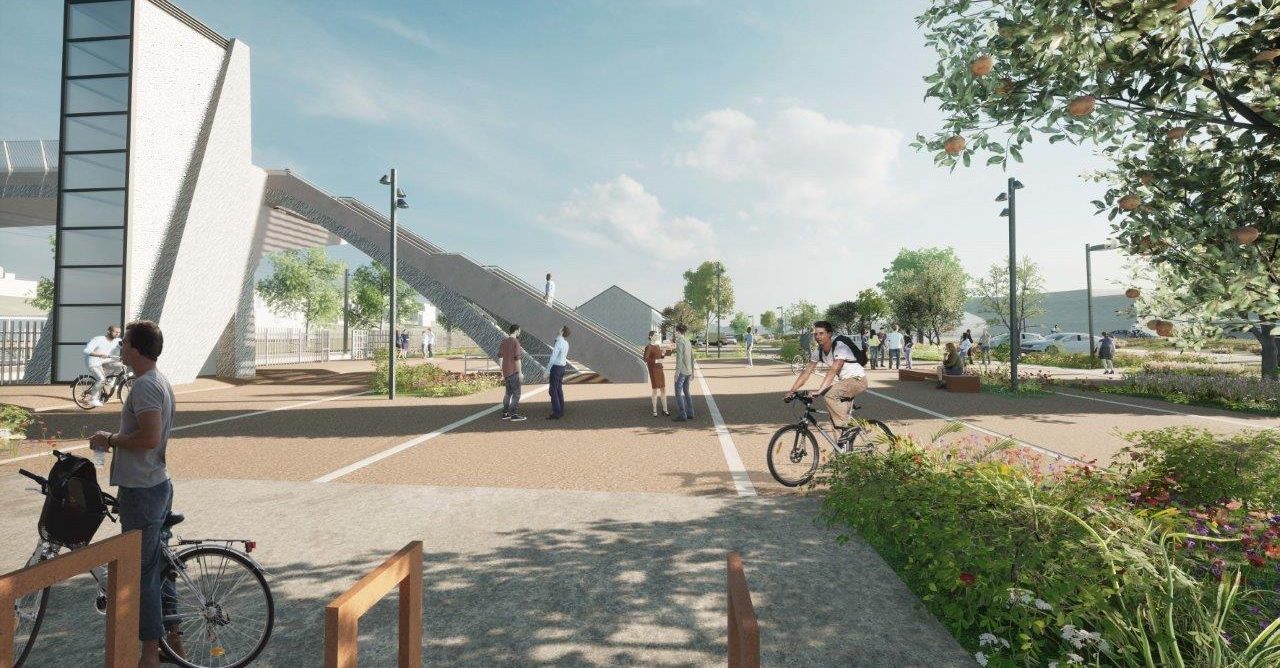 pole d'échange multimodal de La Couronne