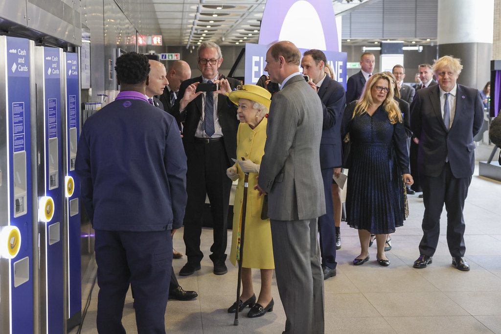 Inauguration Elizabeth Line Crossrail par Elizabeth II