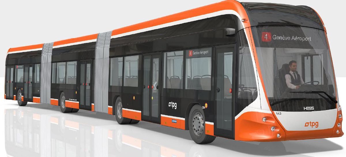 Futur e-bus de Genève