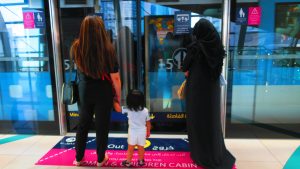 classe rose métro Dubaï