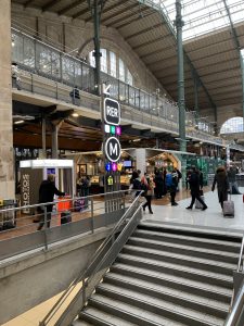 Nouvelle signalétique en gare du Nord