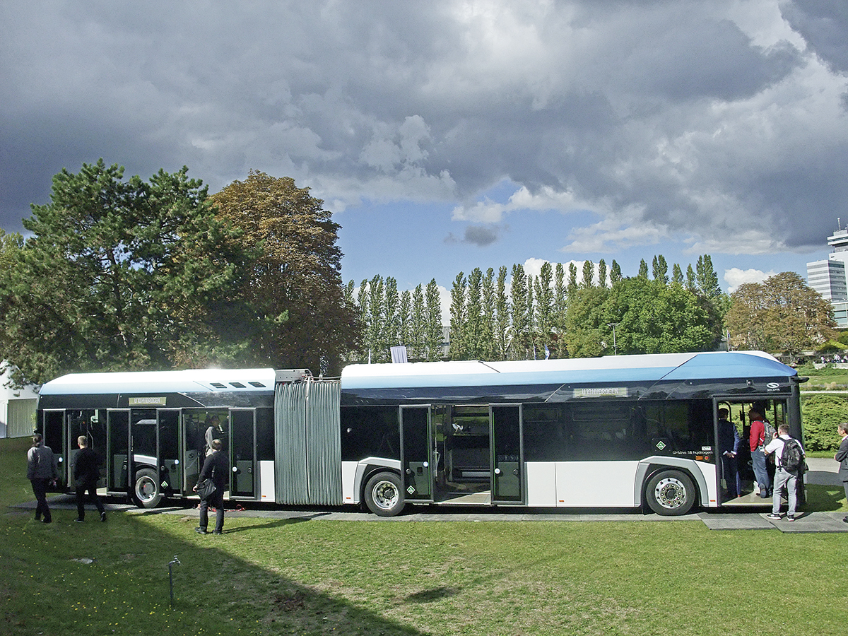 BUS – L’articulé de Solaris roulera aussi à l’hydrogène