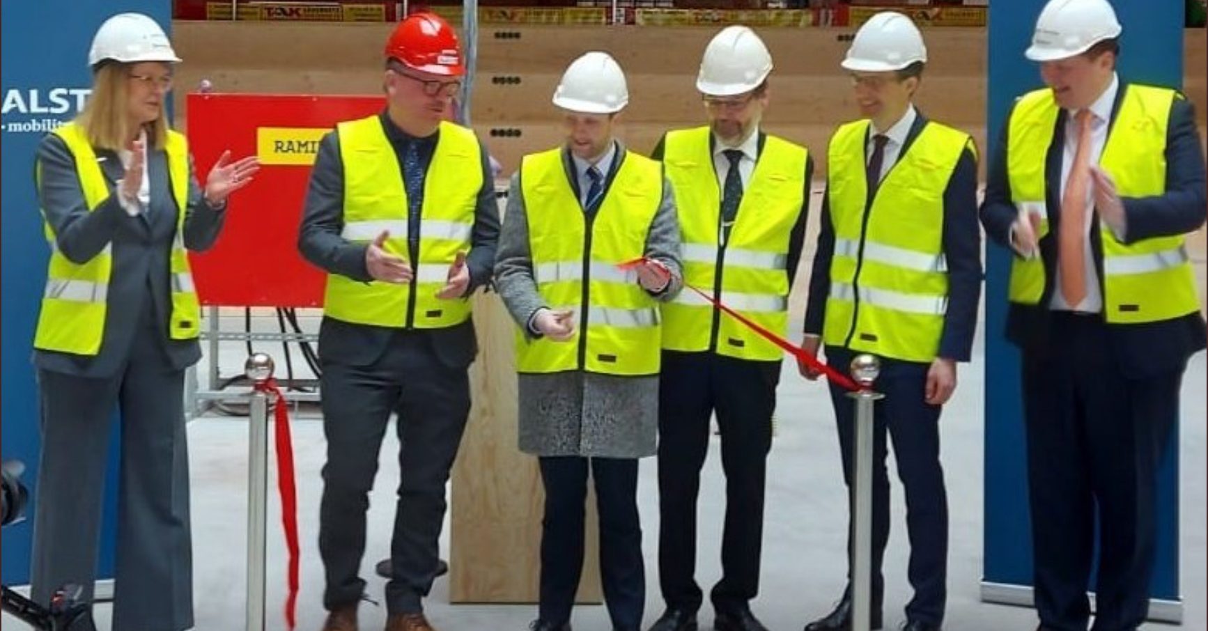 Inauguration de l'Innovation Station d'Alstom à Västerås