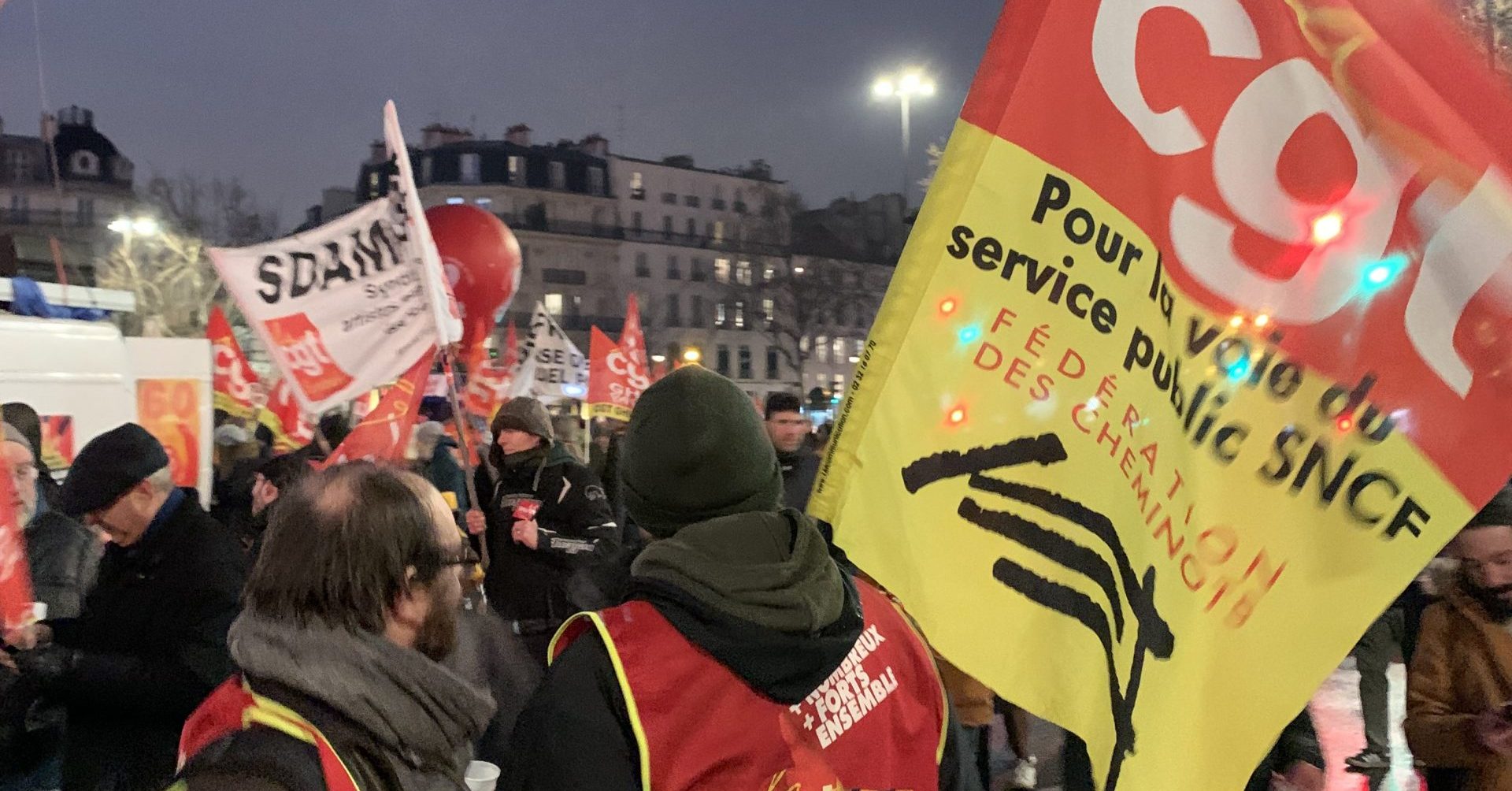 Manifestation contre la réforme des retraites février 2023