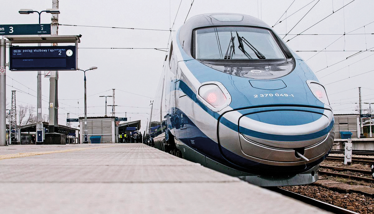 Pologne pendolino TGV
