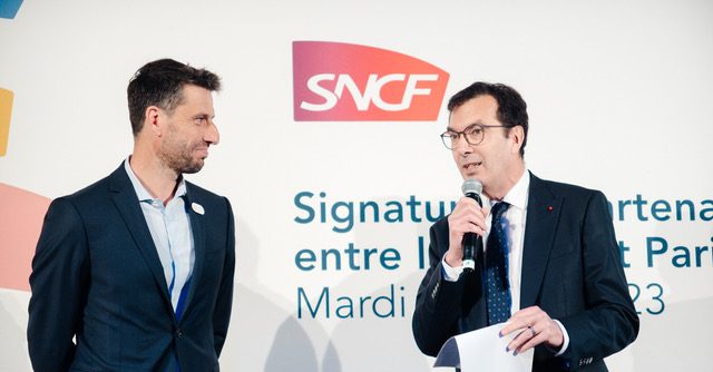 Le groupe SNCF devient « supporteur officiel » des JO 2024