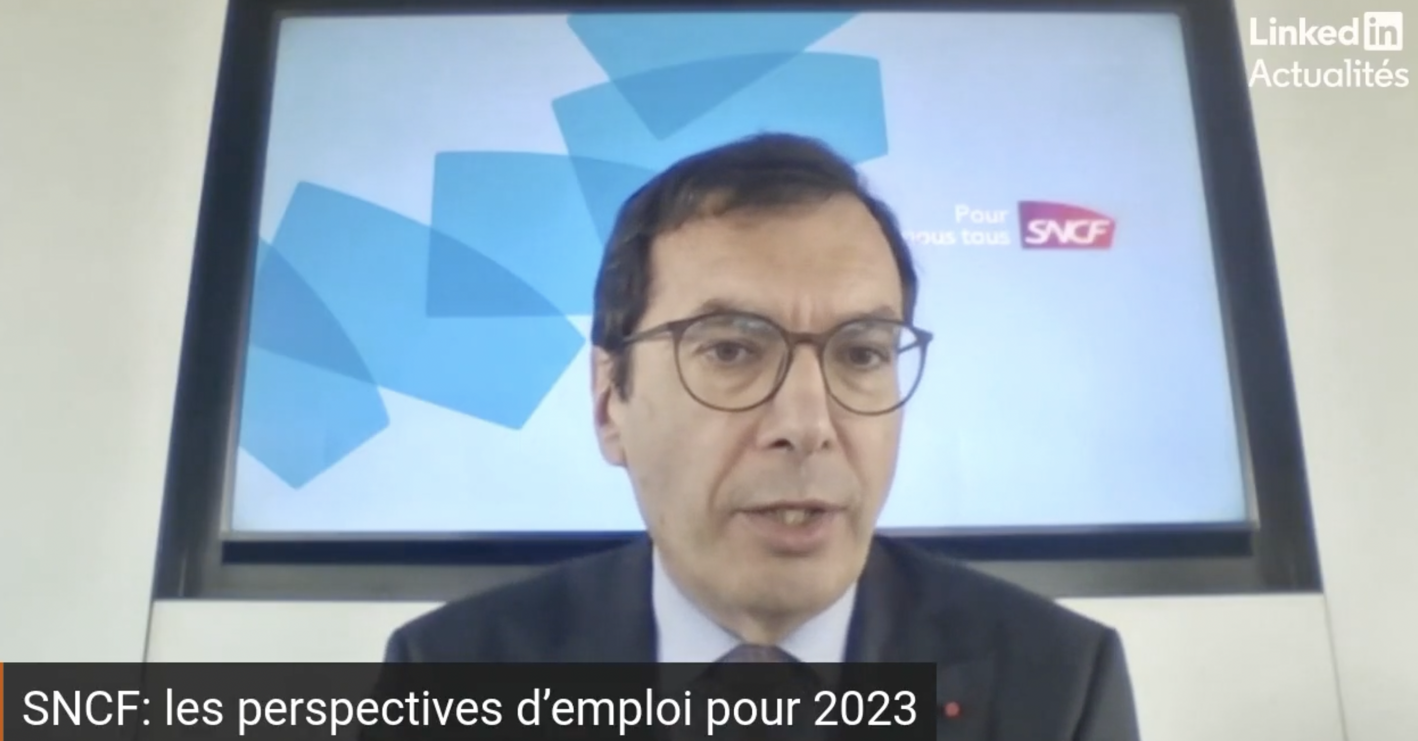 Emplois à la SNCF : Jean-Pierre Farandou en direct sur Linkedin