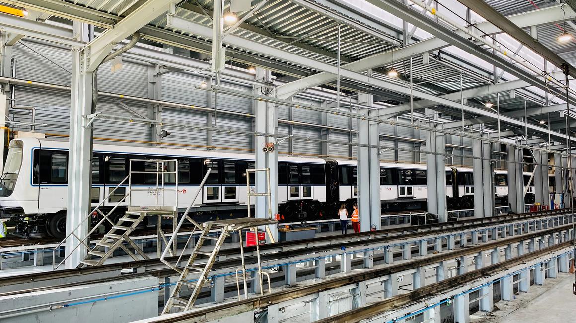 La première rame nouvelle génération du métro marseillais a été livrée