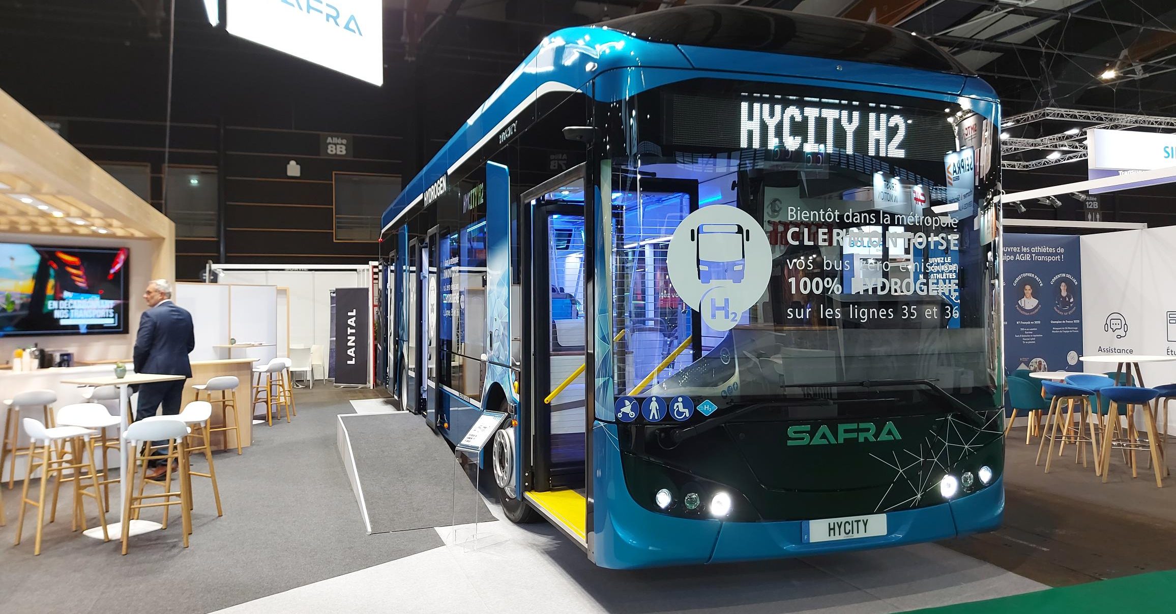 Keolis va prendre le volant de bus à hydrogène à Clermont