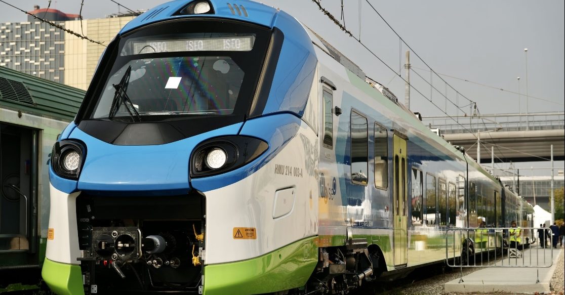 Le premier train à hydrogène italien