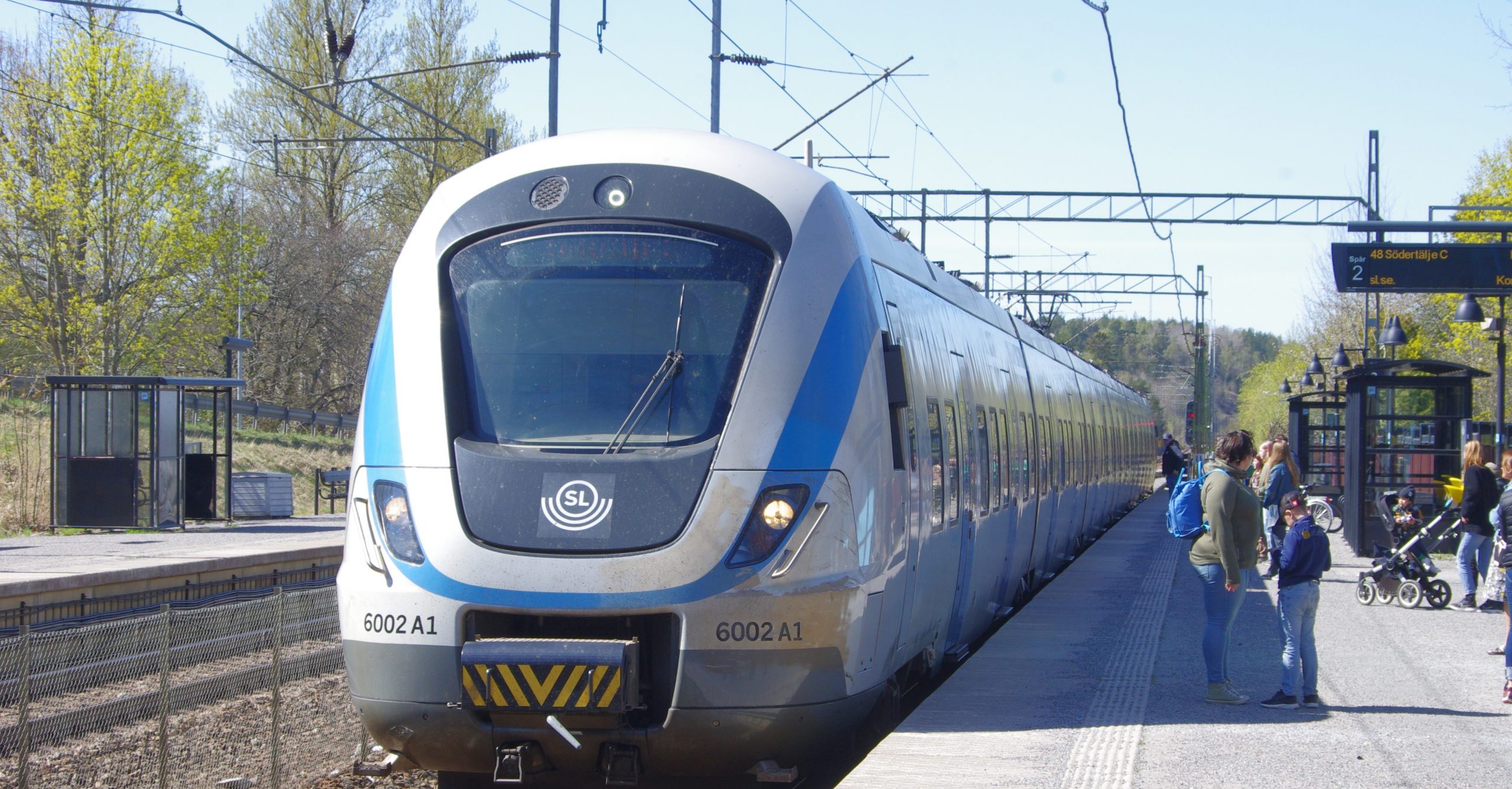 pendeltåg RER Stockholm