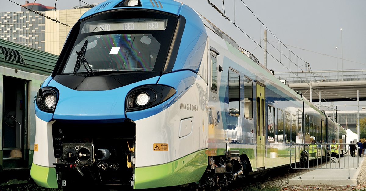 Deux commandes de trains à hydrogène pour Alstom en Italie