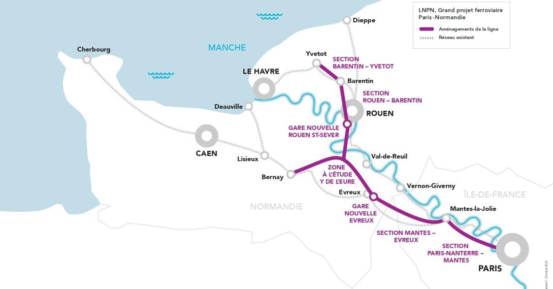 Ligne nouvelle Paris-Normandie : l’Ile-de-France pose trois conditions