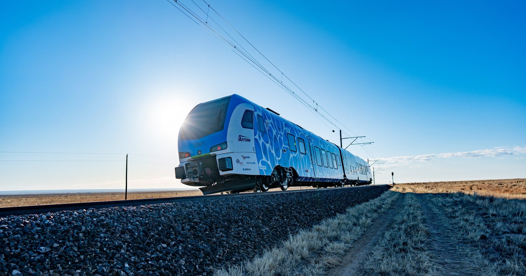 Le Flirt H2 de Stadler pulvérise le record d&rsquo;autonomie pour un train à hydrogène