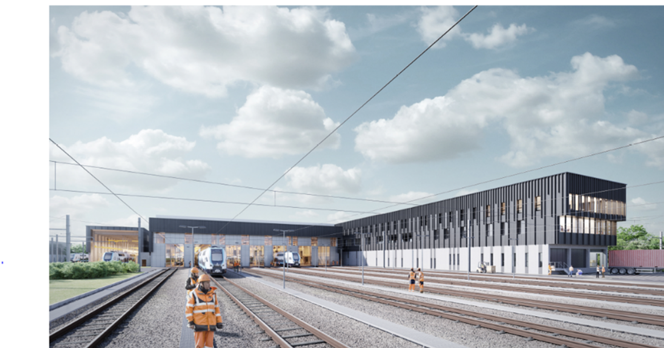 Futur Technicentre de Villeneuve Saint-Georges – ©Villeneuve-Demain-SNCF-Voyageurs