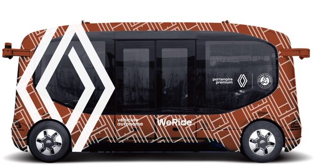 Renault teste une navette autonome pour rejoindre le stade Roland Garros