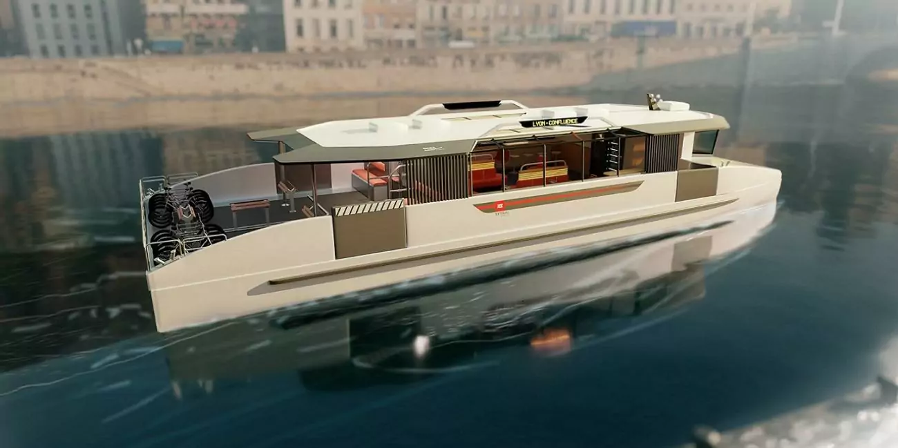 Un nouveau service de navettes fluviales à Lyon