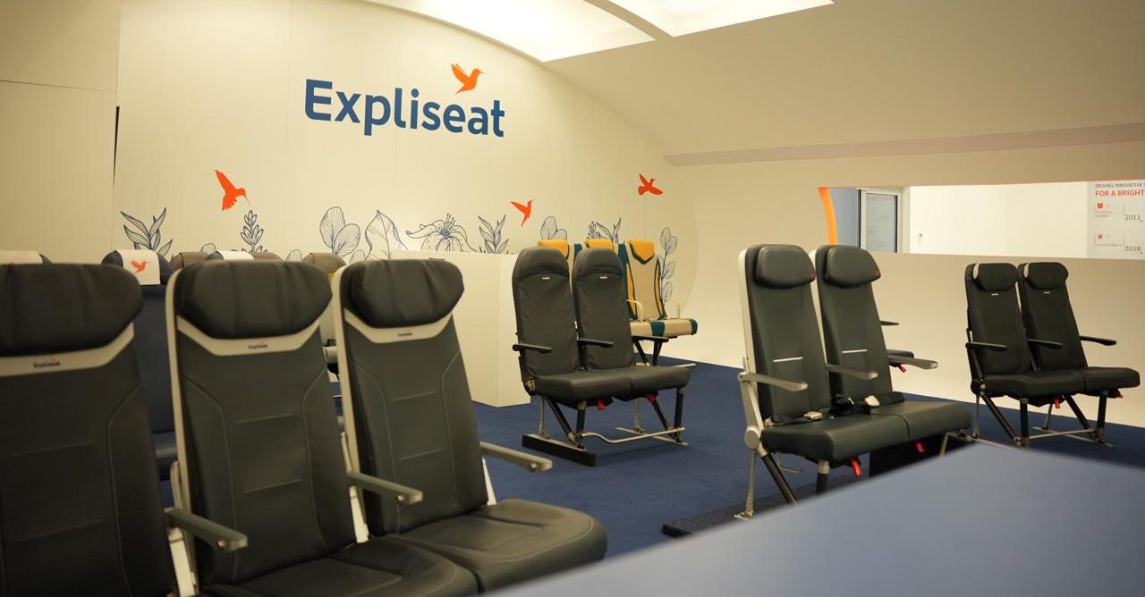 Exemples de sièges légers fabriqués par le Français Expleseat.