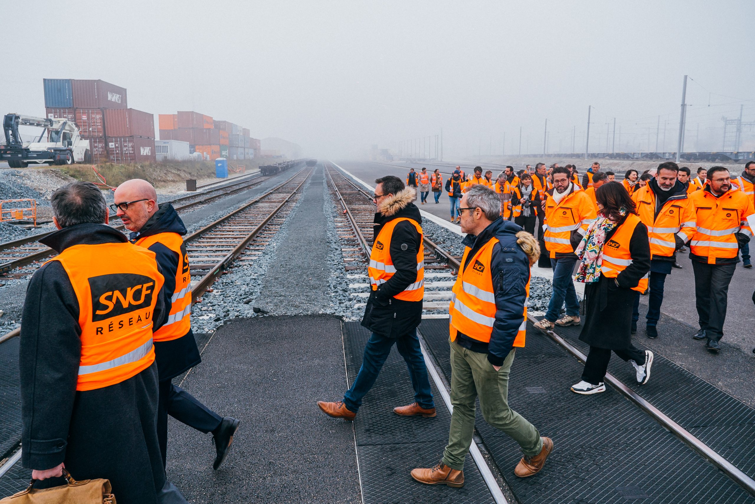 La plateforme de transport combiné de Vénissieux-Saint-Priest change de dimension