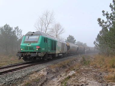 La ligne Laluque-Tartas rouvre aux convois de fret