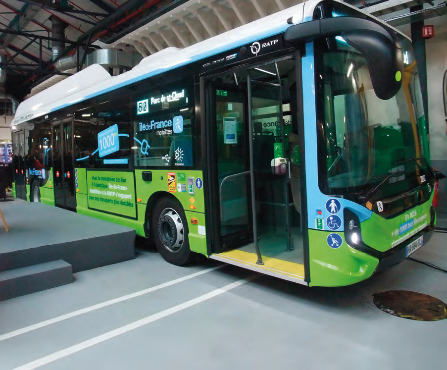 millième bus électrique de la RATP