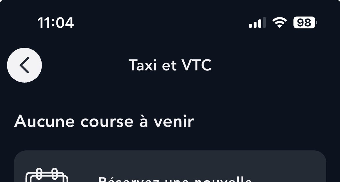 SNCF Connect - Uber
