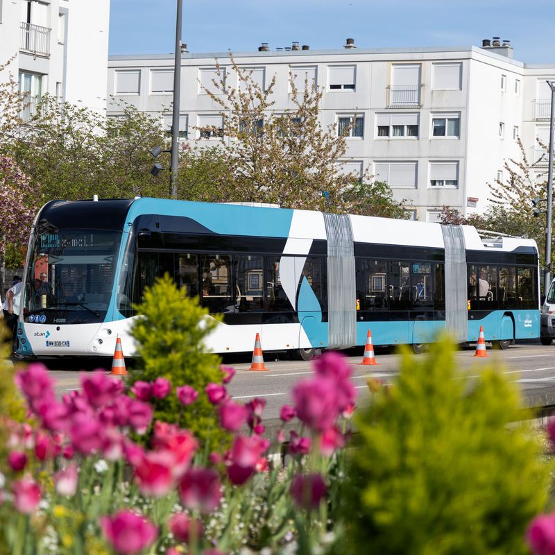 Nouveau trolleybus Nancy