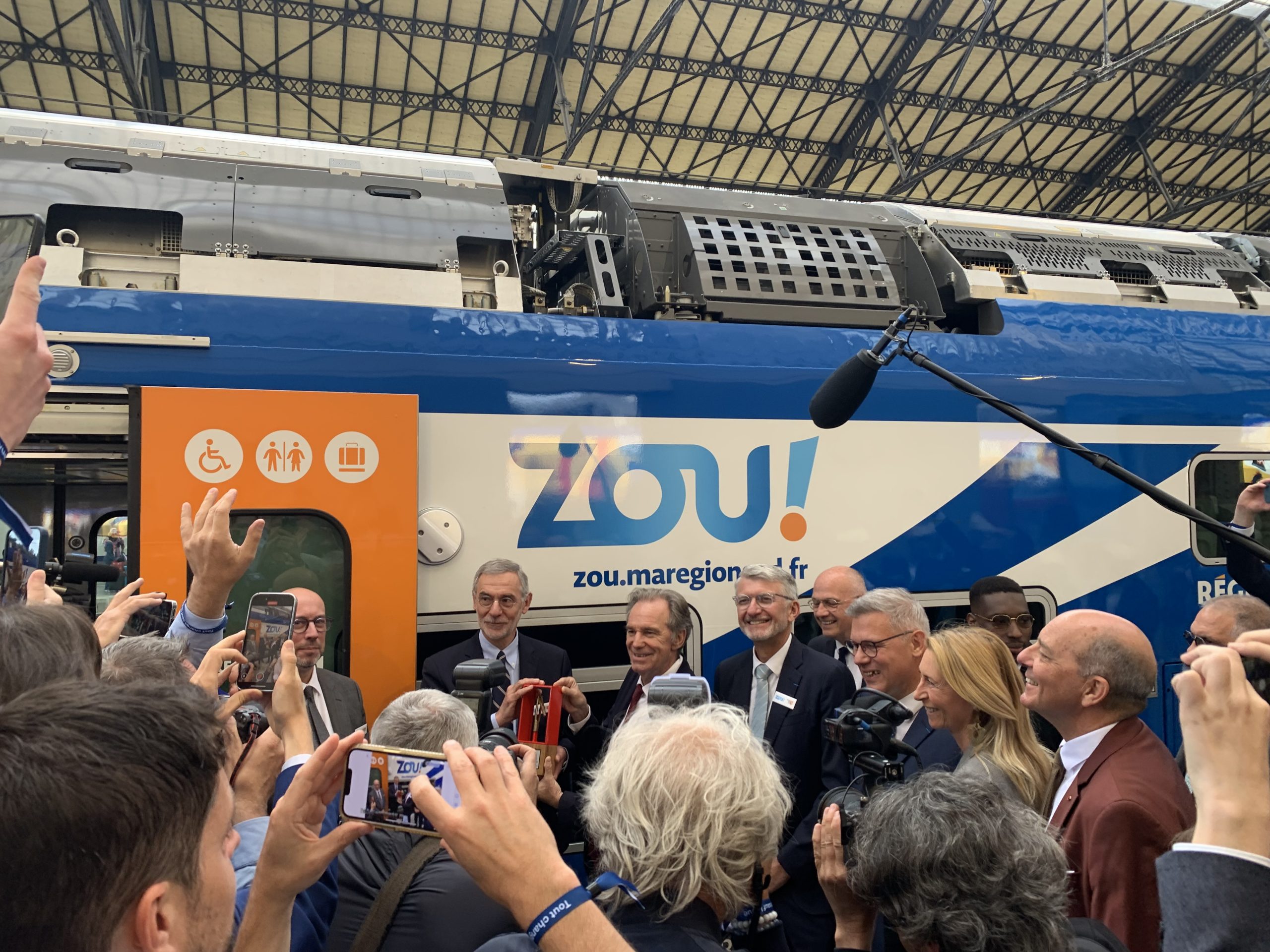 Un nouveau train pour la ligne Marseille-Nice bientôt exploitée par Transdev