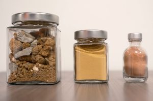 Flash calcination déchets