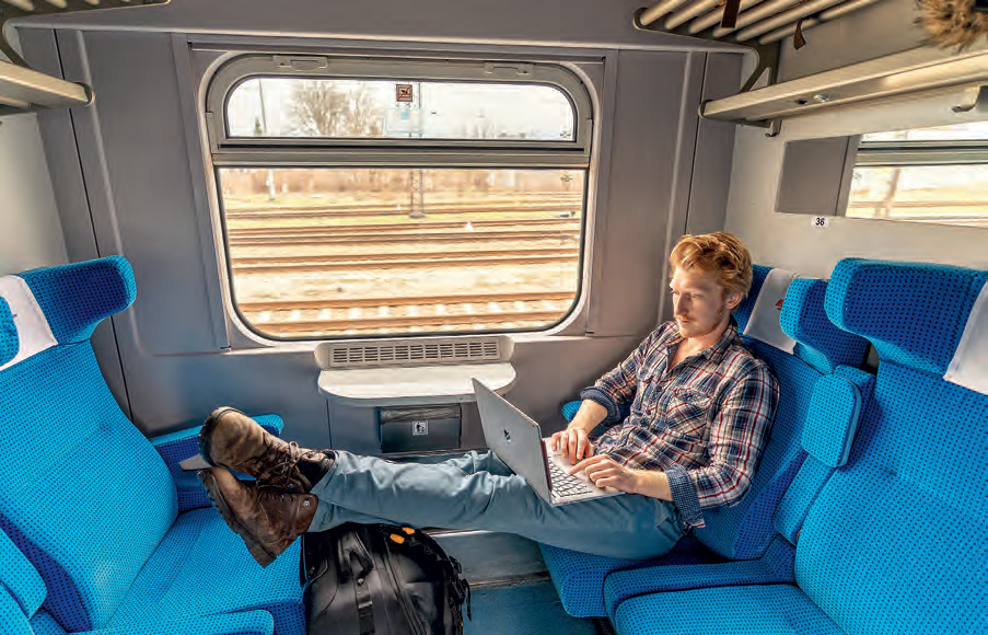 Le YouTuber Tolt (alias Benjamin Martinie) publie ses voyages en train sur sa chaîne «Tolt en voyage». Un repenti de l’avion.