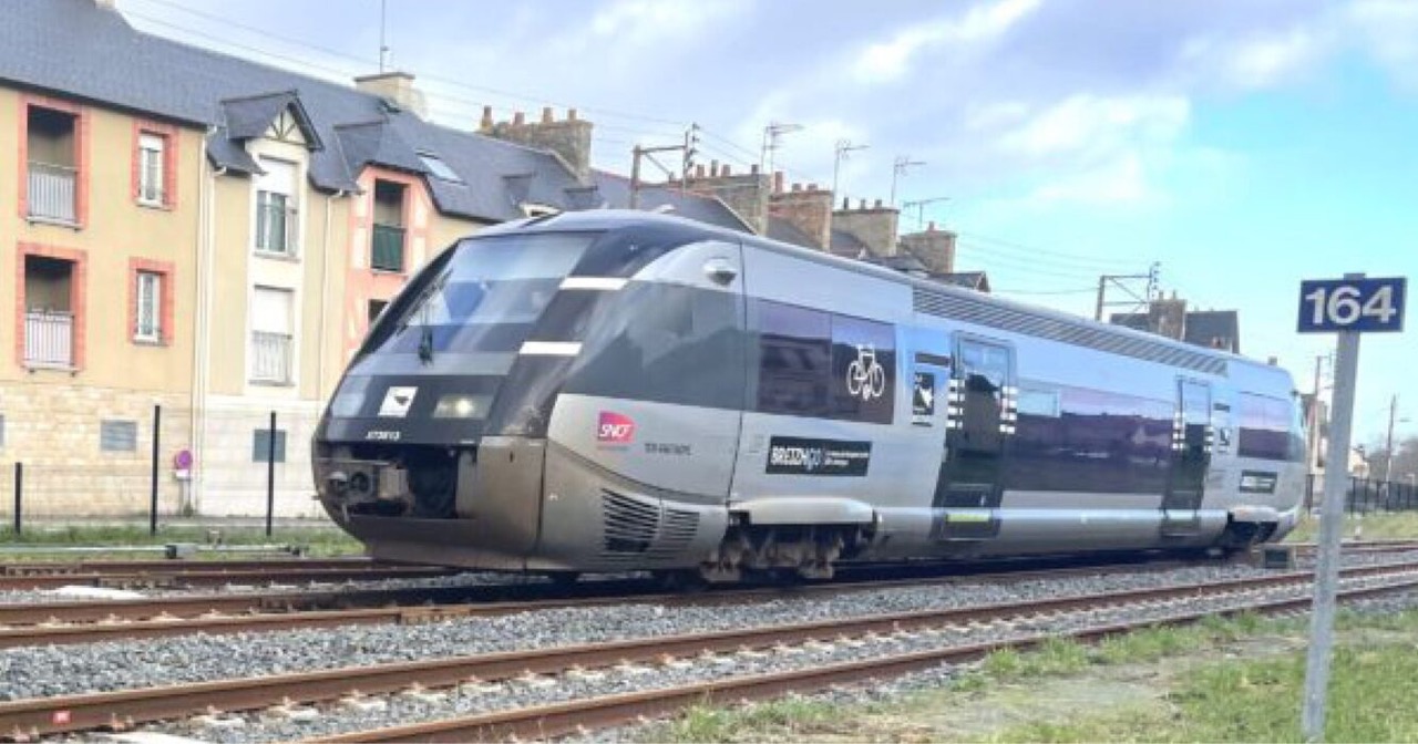 Un TER BreizhGo ©Dinan Agglomération