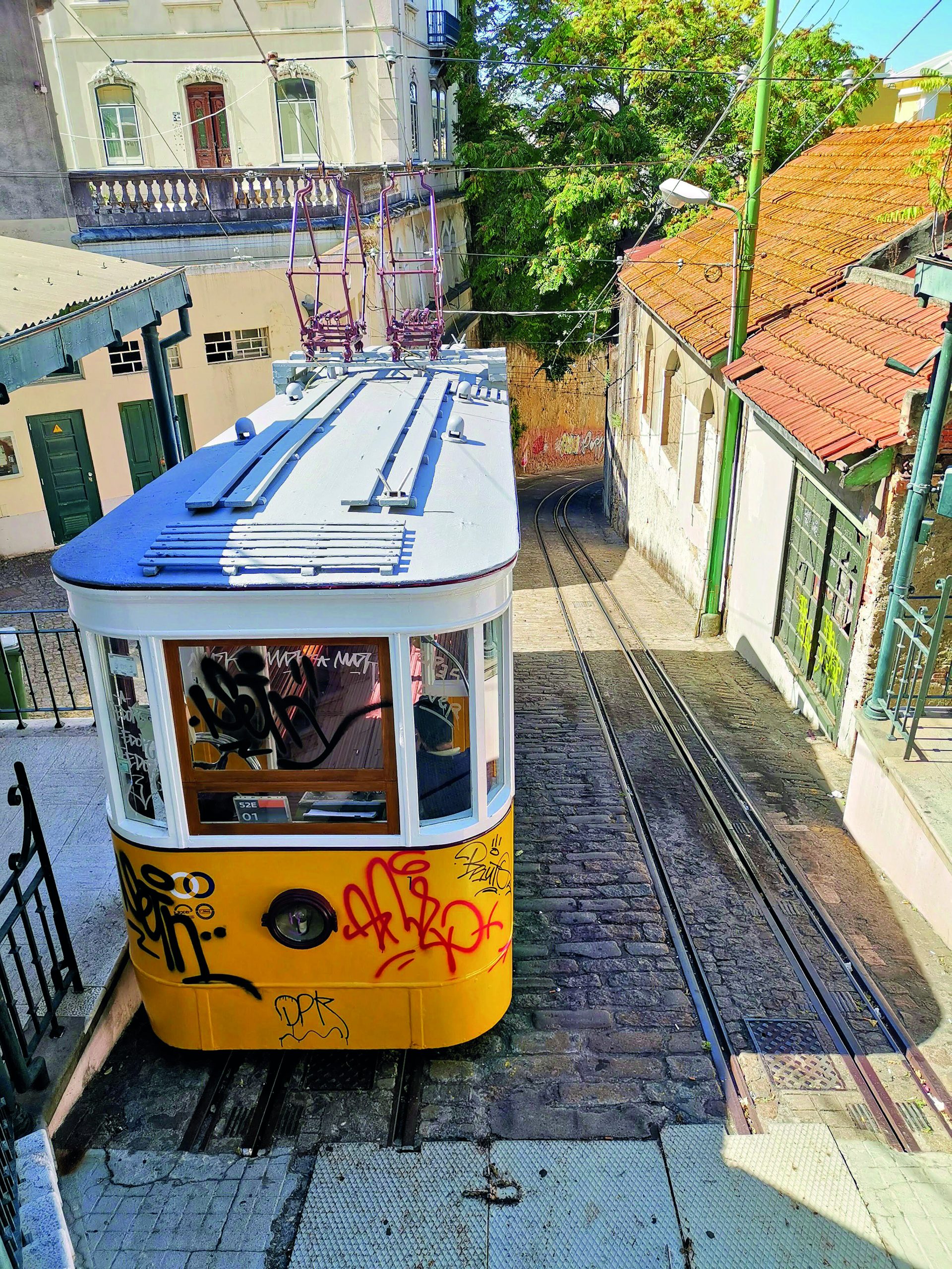 Funiculaire de Lisbonne. @Fredskitchen