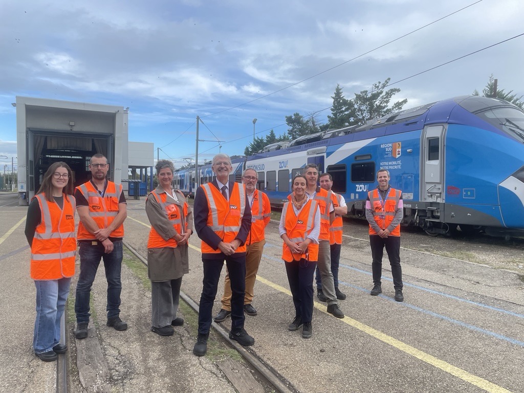 Le technicentre d’Avignon va s’agrandir d’ici à 2029