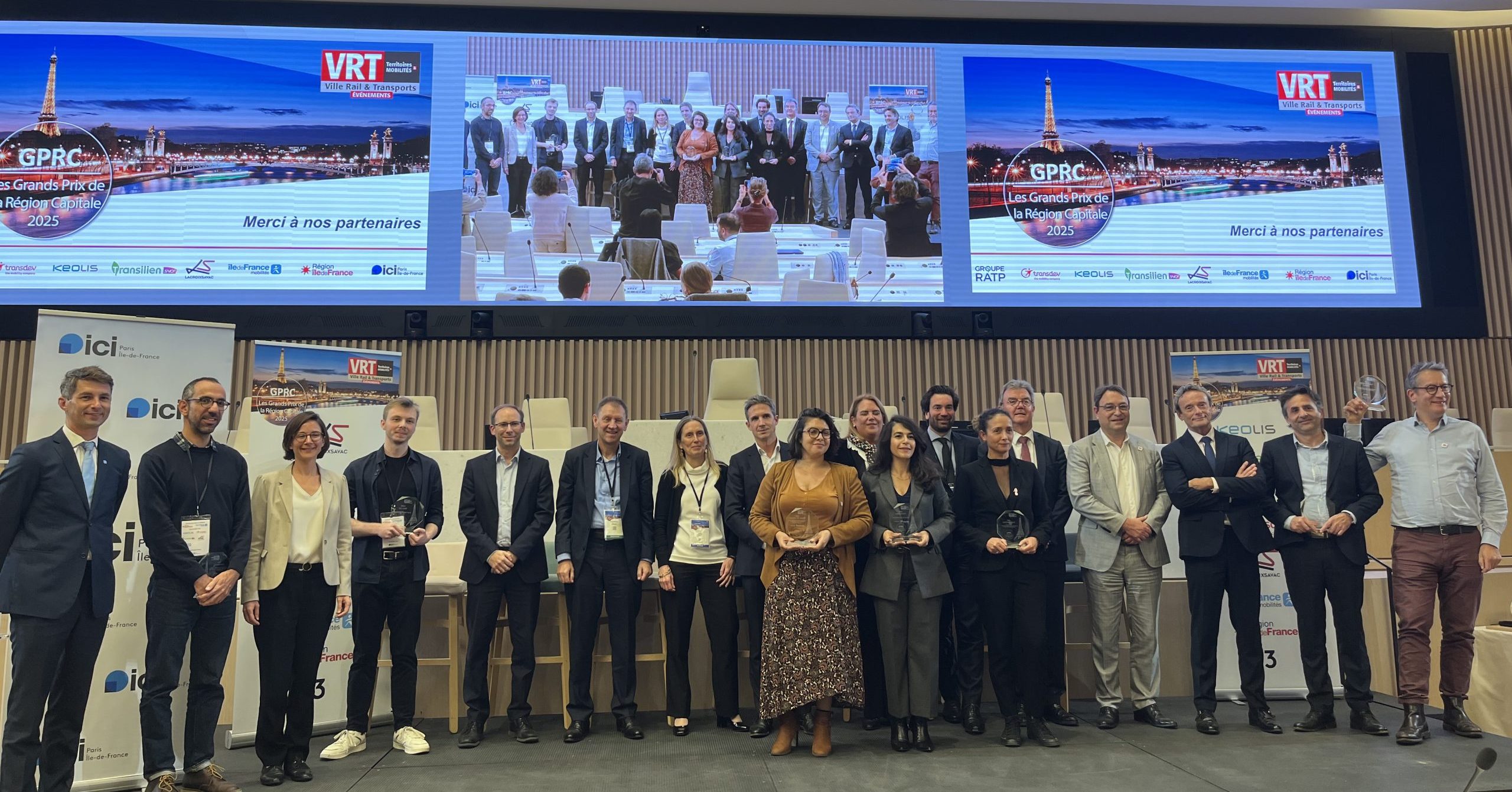 Les lauréats 2025 des Grands Prix de la Région Capitale