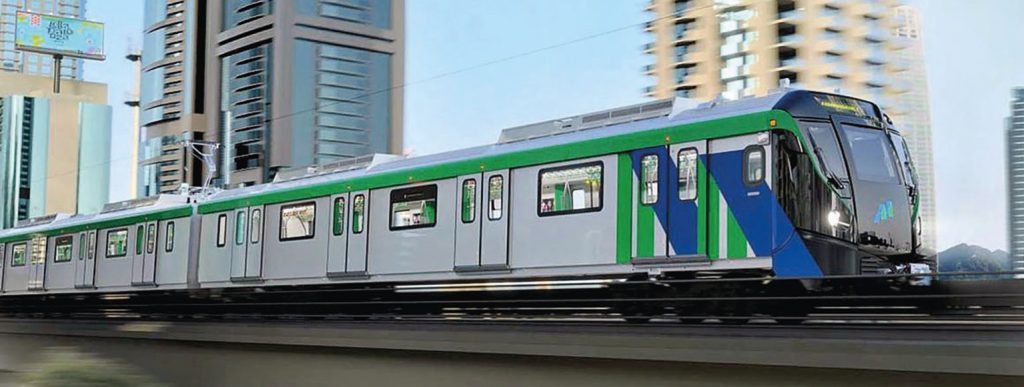 Ligne 4 à Mumbaien Inde.