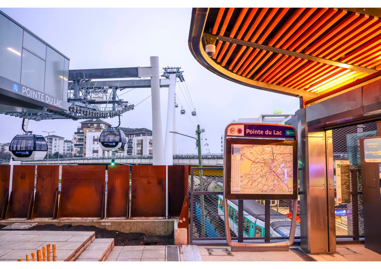 Le premier téléphérique urbain d’Ile-de-France se lance dans le Val-de-Marne