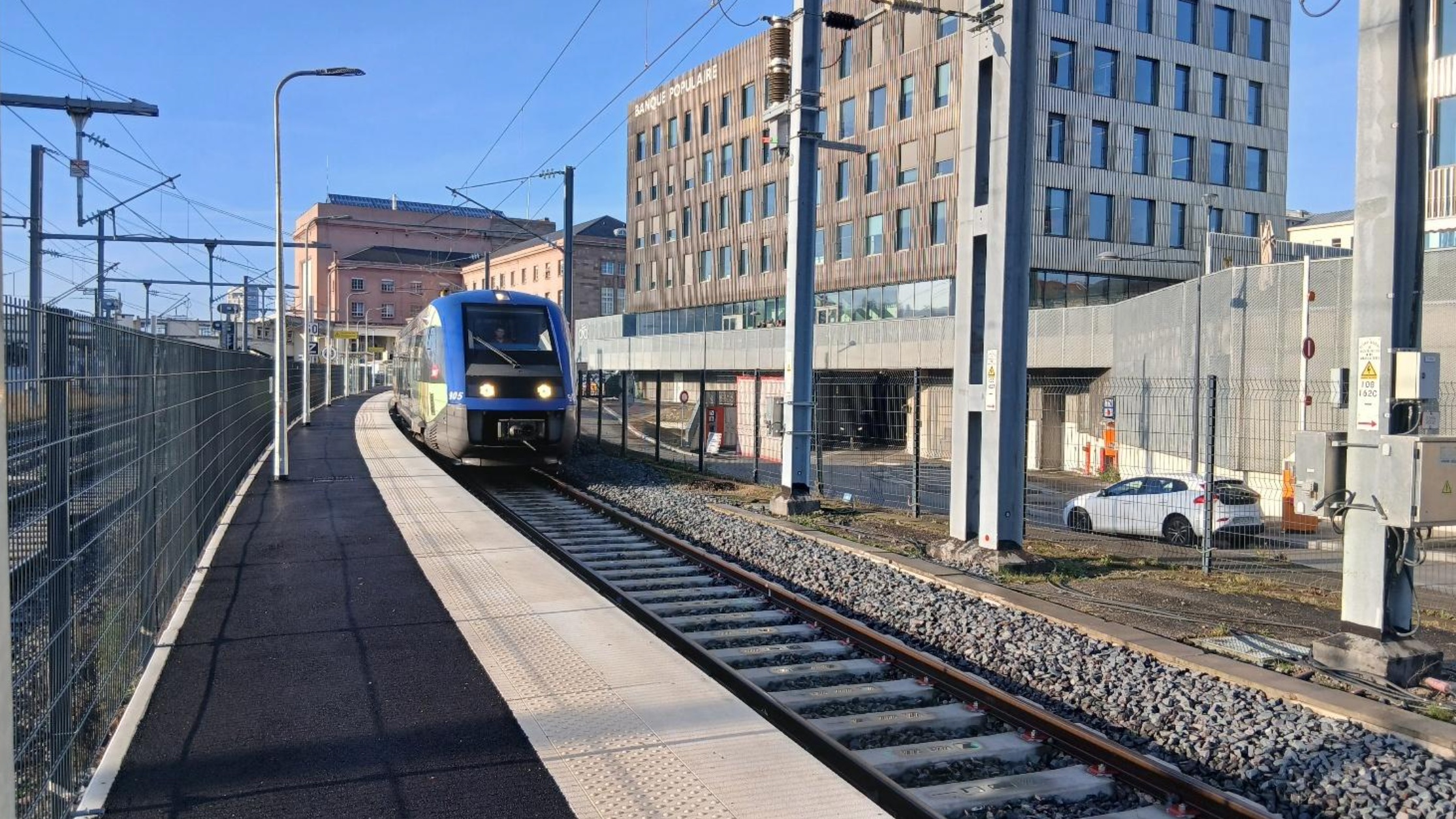 Une nouvelle voie et plus d’itinéraires à la gare de Mulhouse depuis la mi-décembre