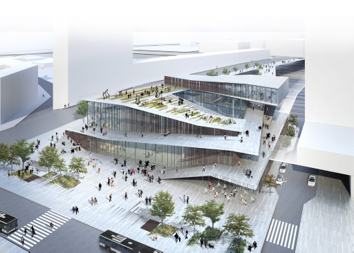 Grand Paris : Kengo Kuma réalisera la gare de Saint-Denis Pleyel