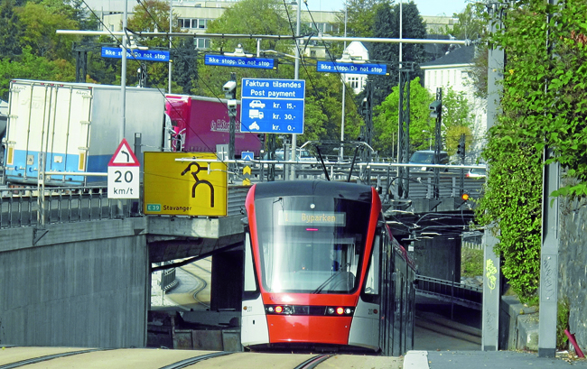 A Bergen, les voitures paient pour le tram