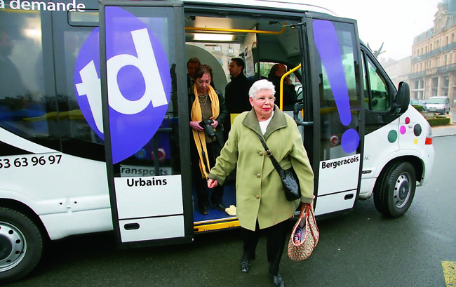 Bergerac affine son service de transport à la demande